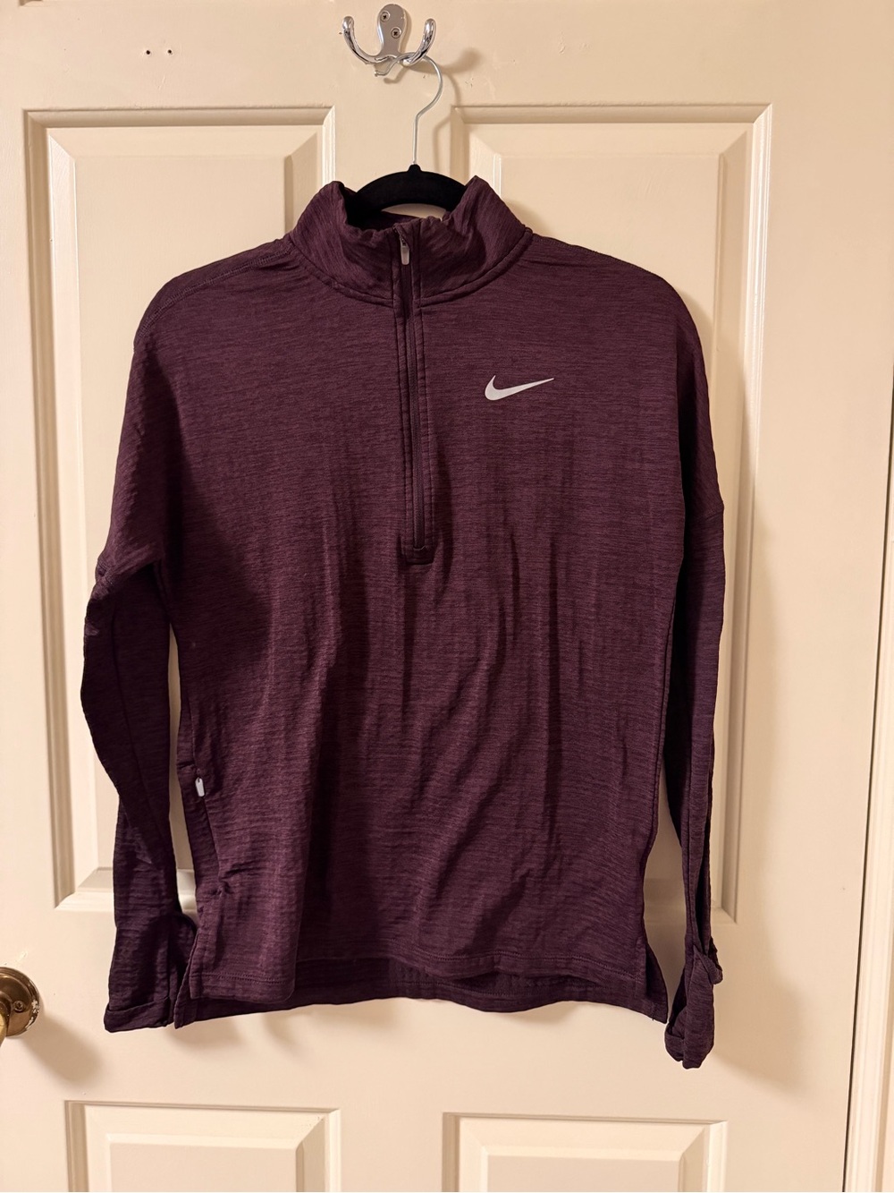 Nike Women's Plum Half-Zip Performance Top